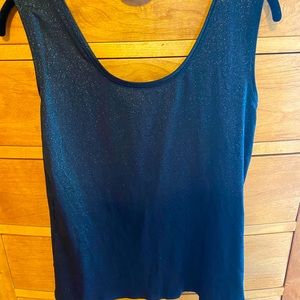 White House Black Market Black Tank Medium